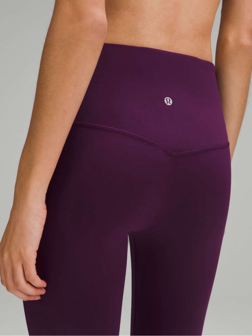Lululemon Align High-Rise Mini-Flared Pant Extra Short Dramatic Magenta - Size 8 - Picture 3 of 9